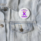 Pulmonary Hypertonie Awareness Month Ribbon Gift Button (Beispiel)