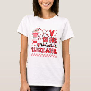 Pulmono Lung Squad Valentine Atemtherapeut T-Shirt