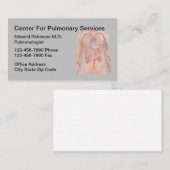 Pulmonologe Lung Doctor Visitenkarte (Vorne/Hinten)