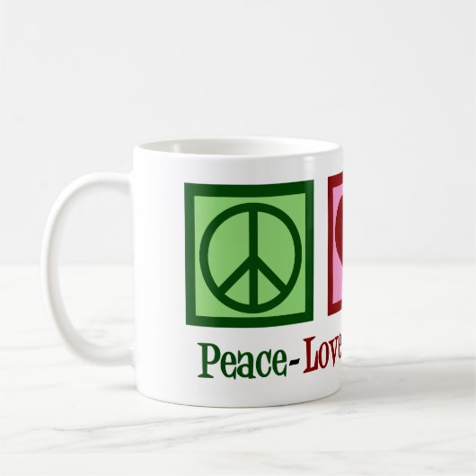 Pulmonologe Peace Liebe Pulmonology Kaffeetasse (Links)