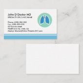Pulmonologe Visitenkarte (Vorne/Hinten)