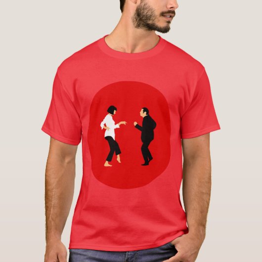 Pulp Fiction lustiges Geschenk T-Shirt (Vorderseite)