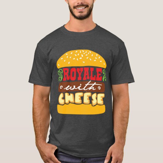 Pulp Fiction Royale mit Käse-Geschenk T-Shirt (Vorderseite)