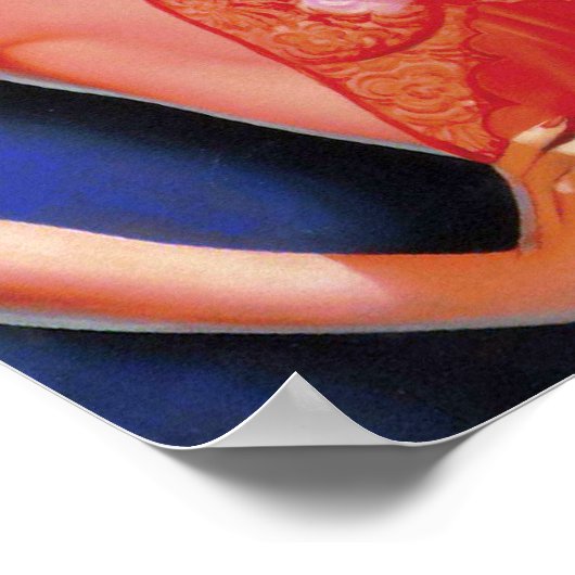 Pulp Illustration Poster (Ecke)