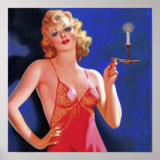 Pulp-Illustrationsposter Poster (Vorne)