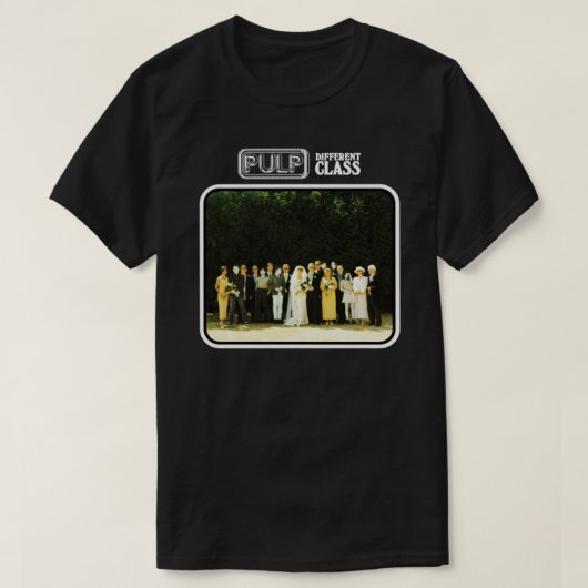 Pulp Unterschiedlicher klassischer T - Shirt (Design vorne)