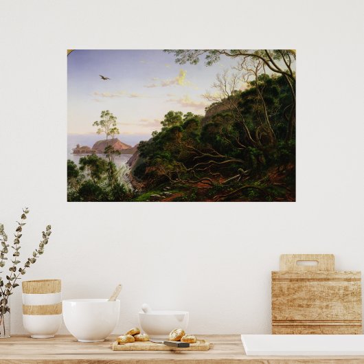 Pulpit Rock bei Melbourne Poster (Küche)