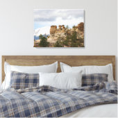 Pulpit Rock mit Pikes Peak Leinwanddruck (Insitu (Schlafzimmer))