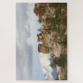 Pulpit Rock mit Pikes Peak Puzzle (Vertikal)
