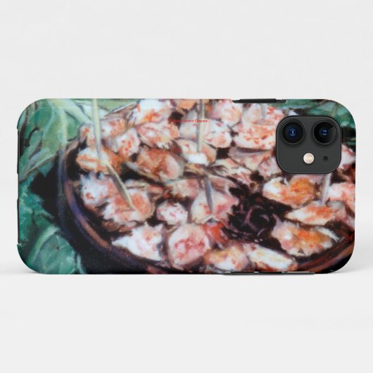 Pulpo a la gallega Case-Mate iPhone hülle (Rückseite (Horizontal))