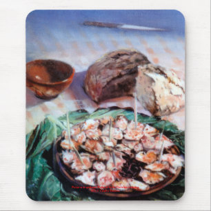 Pulpo a la gallega/Polbo á feira/Galizischer Oktop Mousepad