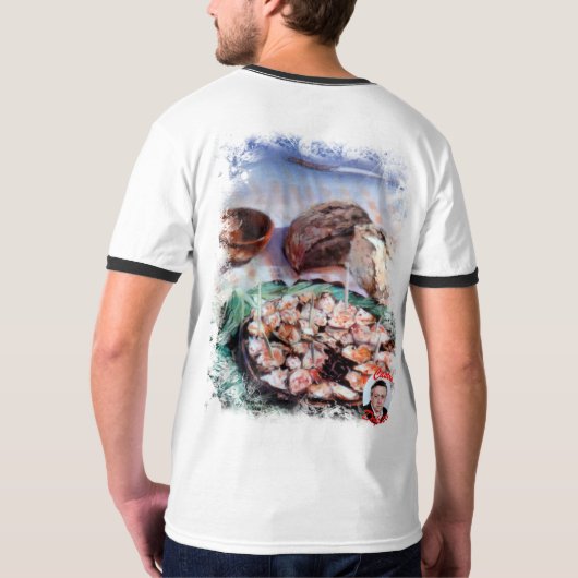 Pulpo a la gallega T-Shirt (Schwarz voll)