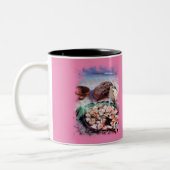 Pulpo a la gallega zweifarbige tasse (Links)