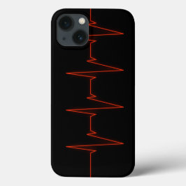 Puls der Herzfrequenz iPhone 13 Hülle
