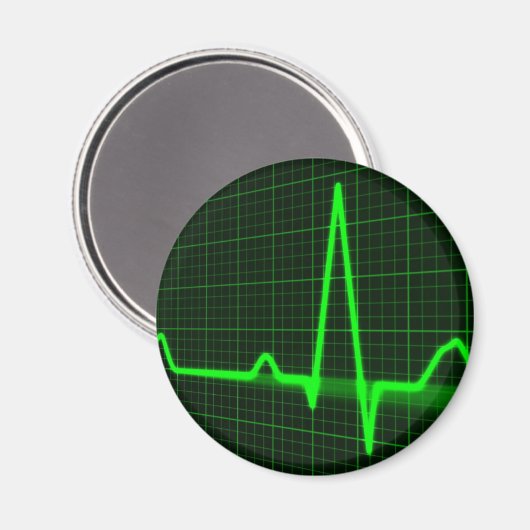 Pulsanzeige Magnet (Vorderseite/Rückseite)