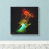 Pulsar B1509 - Hand of God X-Ray Nebula NASA-Foto Leinwanddruck (Insitu (Holzboden))