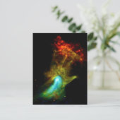 Pulsar B1509 - Hand of God X-Ray Nebula NASA-Foto Postkarte (Stehend Vorderseite)