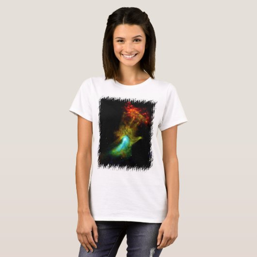 Pulsar B1509 - Hand of God X-Ray Nebula NASA-Foto T-Shirt (Vorne ganz)