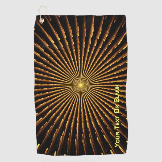 Pulsar Golfhandtuch (Vorderseite)