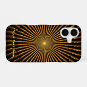 Pulsar iPhone 16 Hülle (Rückseite (Horizontal))