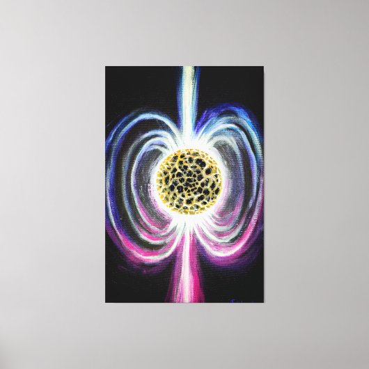 Pulsar Leinwanddruck (Vorderseite)