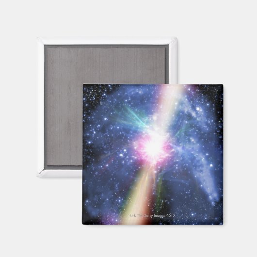 Pulsar Magnet (Vorderseite/Rückseite)