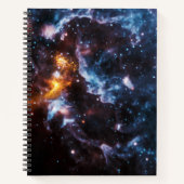Pulsar Neutron Star Galaxy Image Notizblock (Vorderseite)