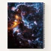 Pulsar Neutron Star Galaxy Image Notizblock (Rückseite)