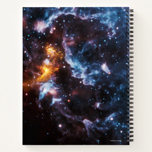 Pulsar Neutron Star Galaxy Image Notizblock (Rückseite)