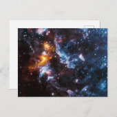 Pulsar Neutron Star Galaxy Image Postkarte (Vorne/Hinten)