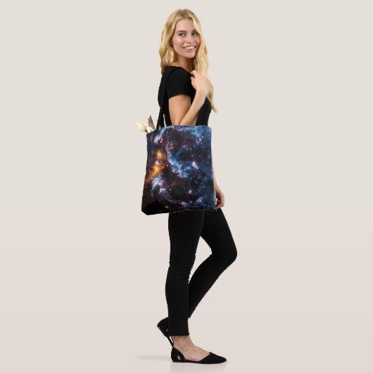 Pulsar-Neutron-Stern-Galaxie-Bild Tasche (Am Model)