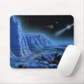 Pulsar-Planeten II Mousepad (Mit Mouse)