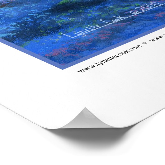 Pulsar Planeten II Print Poster (Ecke)