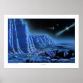Pulsar Planeten II Print Poster (Vorne)