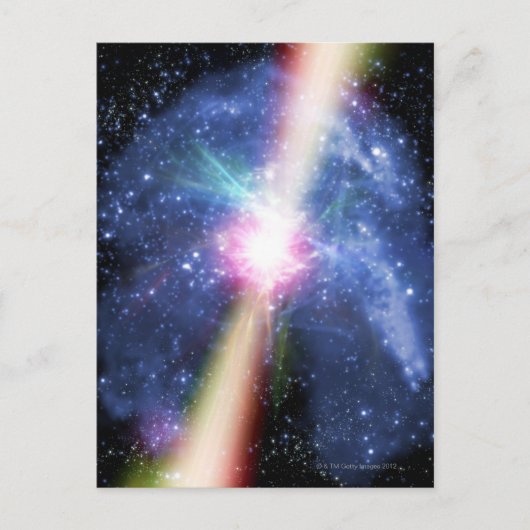 Pulsar Postkarte (Vorderseite)