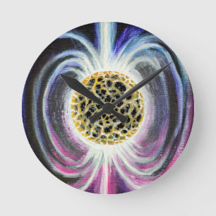 Pulsar Runde Wanduhr