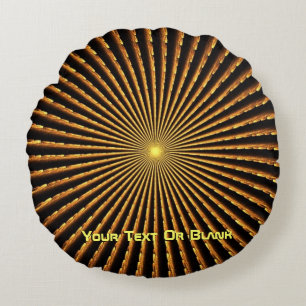 Pulsar Rundes Kissen