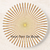 Pulsar Sandstein Untersetzer (Vorne)