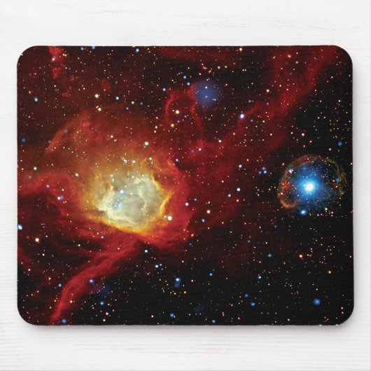 Pulsar SXP 1062 Supernova Remnant NASA Space Foto Mousepad (Vorne)