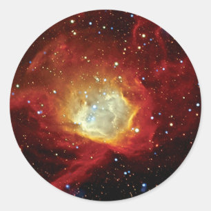 Pulsar SXP 1062 Supernova-Überrest NASA Weltraum-F Runder Aufkleber