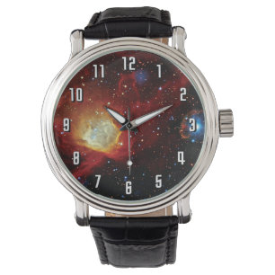 Pulsar SXP 1062 Supernova-Überrest NASA Weltraumfo Armbanduhr