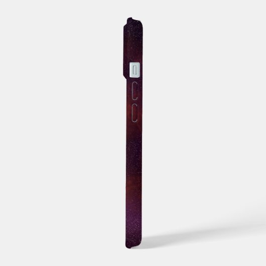 Pulsar windet von einem Neutronenstern. iPhone 15 Hülle (Linke Seite)