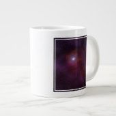 Pulsar windet von einem Neutronenstern. Jumbo-Tasse (Vorderseite Rechts)