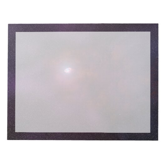 Pulsar windet von einem Neutronenstern. Notizblock (Vorderseite)