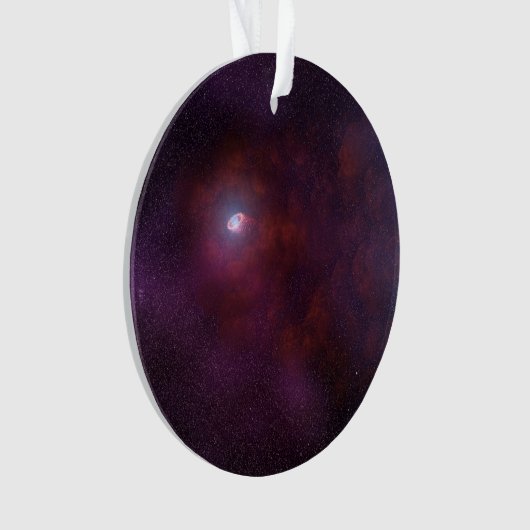 Pulsar windet von einem Neutronenstern. Ornament (Vorderseite)