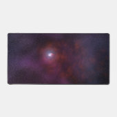 Pulsar windet von einem Neutronenstern. Schreibtischunterlage (Vorderseite)