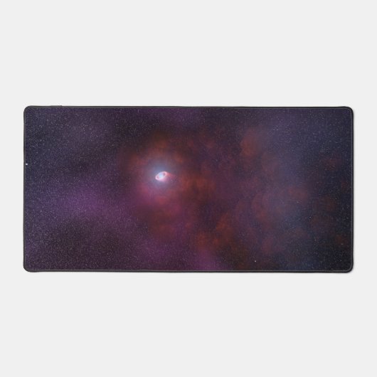 Pulsar windet von einem Neutronenstern. Schreibtischunterlage (Vorderseite)