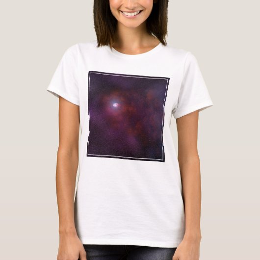Pulsar windet von einem Neutronenstern. T-Shirt (Vorderseite)