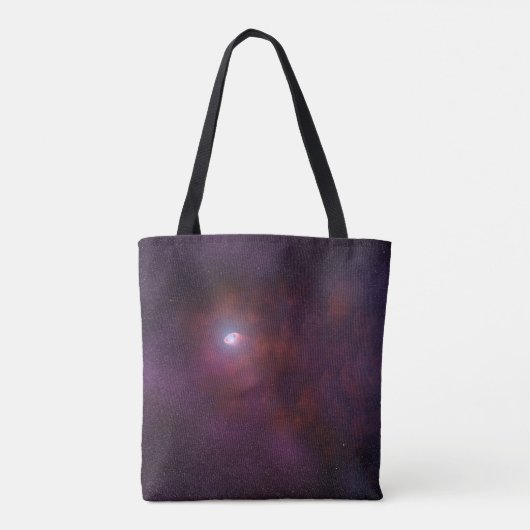 Pulsar windet von einem Neutronenstern. Tasche (Rückseite)