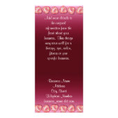 Pulsband Werbekarte (Hinten)